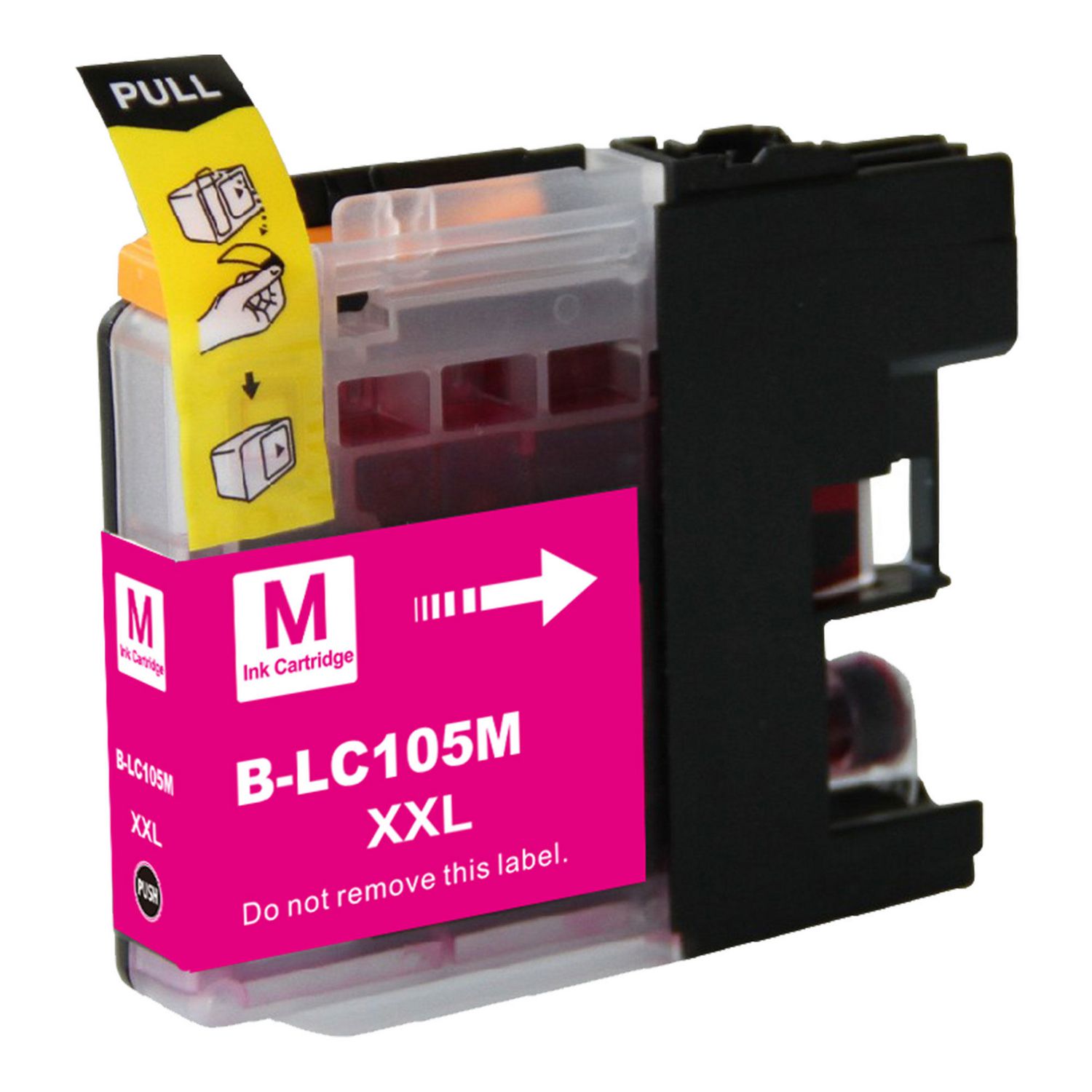 4-Pack Compatible LC107 XXL & LC105 XXL Ink Cartridges For Brother MFC-J4310DW J4510DW – Black, Cyan, Magenta, Yellow