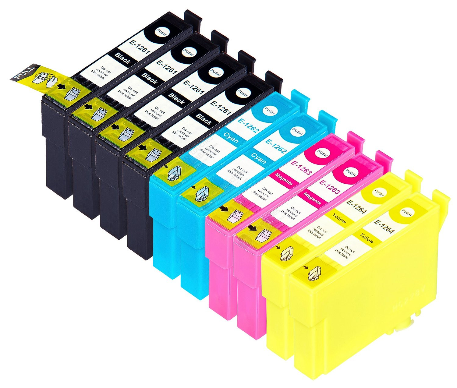 10 ink Cartridge Compatible Epson T126 T126120 T126220 T126320 T126420