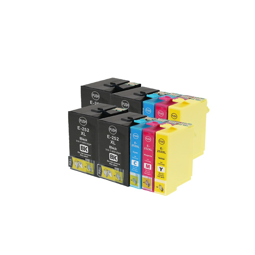 10 Ink Cartridge Compatible Epson T252XL (T252XL120 T252XL220 T252XL320 T252XL420) CMYK
