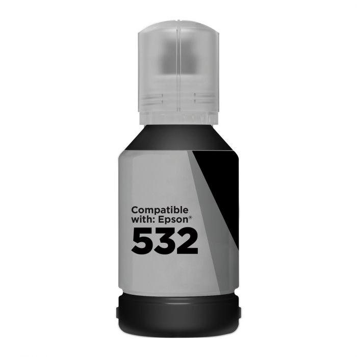 Ink Bottle Compatible Epson T532 (T532120-S) Black