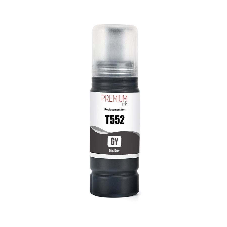 Ink Bottle Compatible Epson T552 (T552520-S) Grey