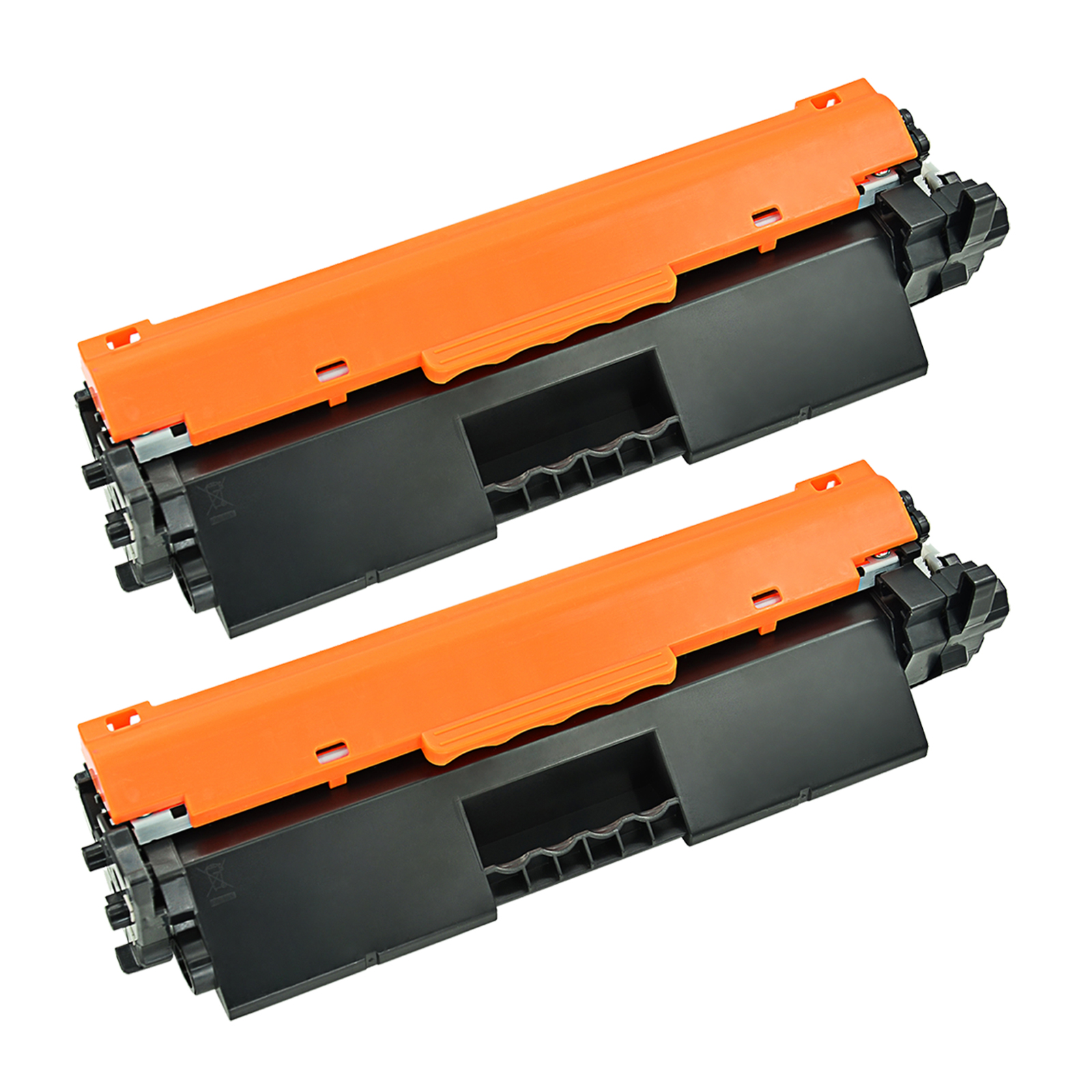2 Toner Cartridge Compatible HP 30A (CF230A) Black