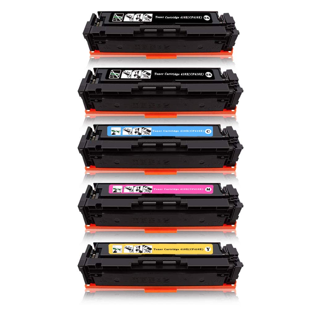 Cool Toner CF410X CF411X CF412X CF413X Toner Cartridges – 4-Pack For HP LaserJet Pro – High Yield