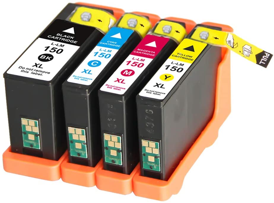 4x NoN-OEM 150XL 150 XL Ink Cartridge for Lexmark S315 S415 S515 Pro715 Pro915 