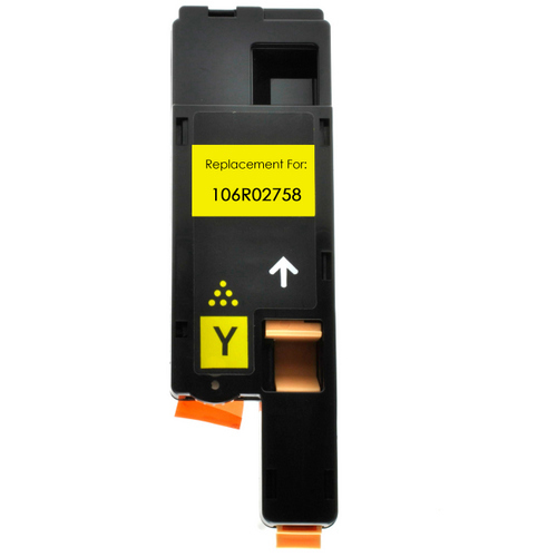 Toner Cartridge Compatible Xerox 6020 6022 6025 6027 106R02758 106R02762 Yellow